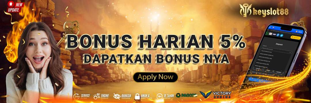 BONUS HARIAN 5%